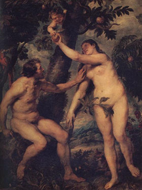 Peter Paul Rubens The Fall of Man (mk01) oil painting picture